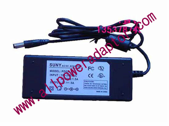 OEM Power AC Adapter - Compatible PD05-05, 5V 5A 5.5/2.5mm, C14, New - Click Image to Close