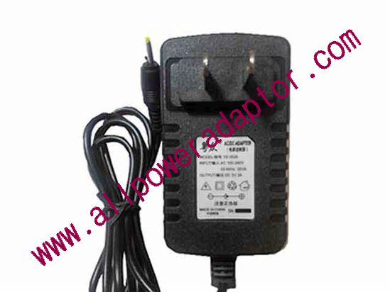 OEM Power AC Adapter - Compatible WY-0502, 5V 2A 2.5/0.7mm, US 2-Pin, New - Click Image to Close