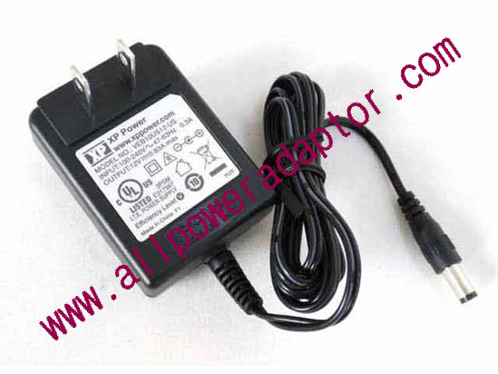 XP Power VEB10US12-US AC Adapter 5V-12V 12V 0.83A, 5.5/2.5mm, US 2P - Click Image to Close