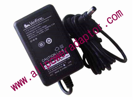 VeriFone Au-79DMc AC Adapter 5V-12V 8V 2.25A, 5.5/2.5mm, US 2P Plug, New