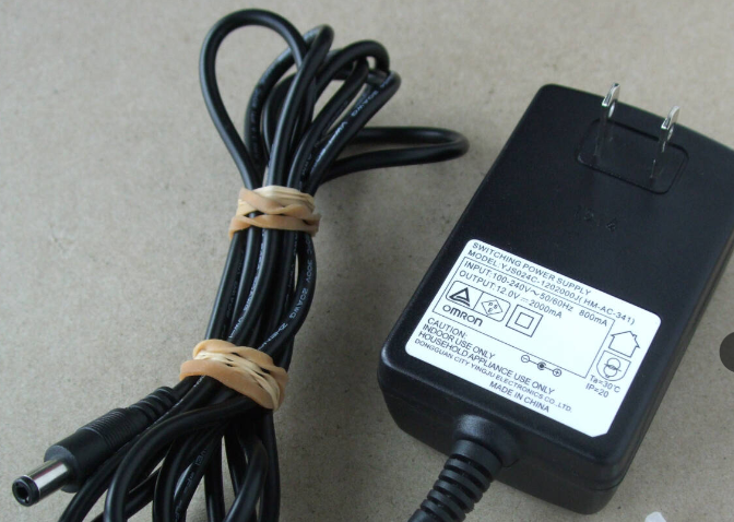 *Brand NEW* OMRON 12V 12.0V 2A 2.0A 2000mA AC Adapter YJS024C-1202000J HM-AC-341 Power Supply