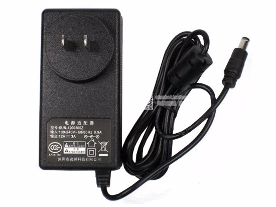 *Brand NEW*5V-12V AC ADAPTHE Other Brands SUN-1200300Z POWER Supply - Click Image to Close