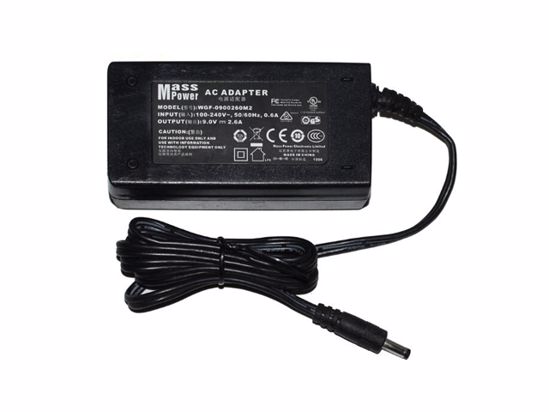 *Brand NEW*5V-12V AC Adapter Mass power WGF-0900260M2 POWER Supply - Click Image to Close