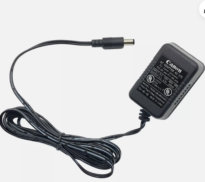 *Brand NEW*Genuine Canon 6.3V 240mA AC Adapter AC-370 For P11-DH TEAD-28-060240U Power Supply - Click Image to Close