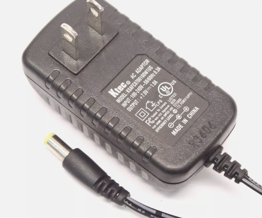 *Brand NEW*Ktec KSAFC0700100W1US Output 7.0V 1.0A 7 Volt AC DC Adapter Charger Power Supply