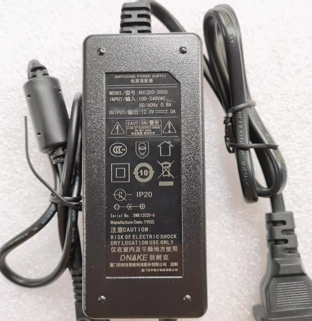 *Brand NEW*AB-6C-700P2 XH1200-2000 DNAKE 12V 2A AC/DC Adapter Power Supply