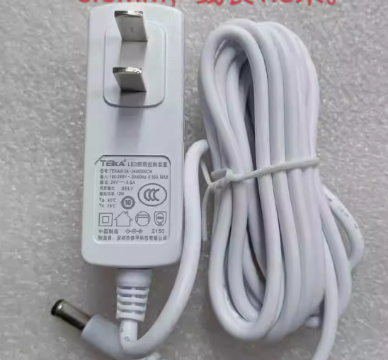 *Brand NEW* TEKA TEKA012A-2400500CH 24V 0.5A LED AC/DC Adapter Power Supply - Click Image to Close