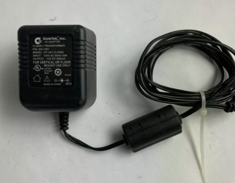 *Brand NEW* Genuine GlobTek GT-341-12-500D 12 V 0.5 A AC/DC Adapter Power Supply