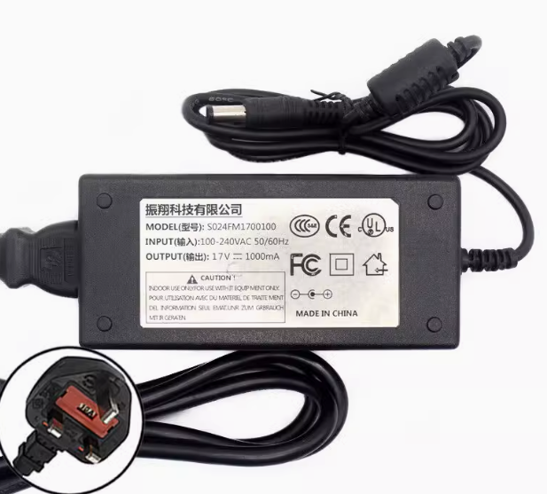 *Brand NEW* Soundlink S024FM1700100 17V 1A AC ADAPTER Power Supply - Click Image to Close