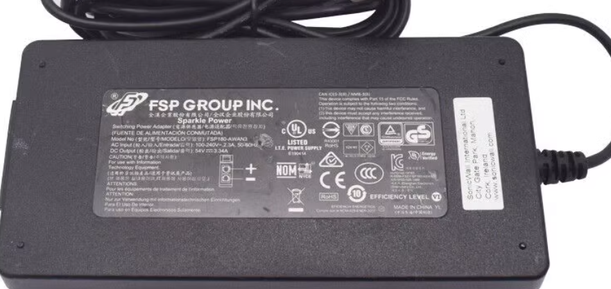 *Brand NEW* FSP FSP-180-AWAN3 54V-3.34A AC ADAPTER 2pin Power Supply