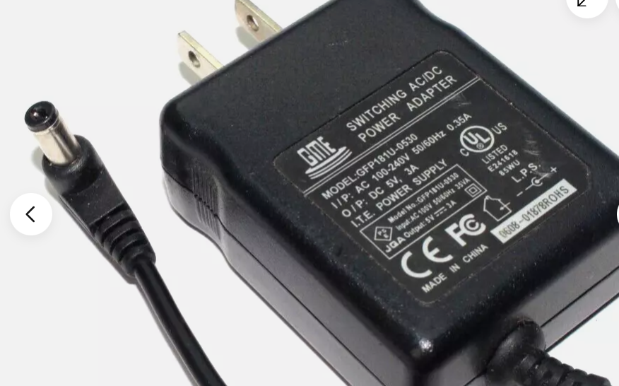 *Brand NEW*GME GFP181U-0530 Output 5V DC 3A AC Adapter Charger Cord Power Supply - Click Image to Close