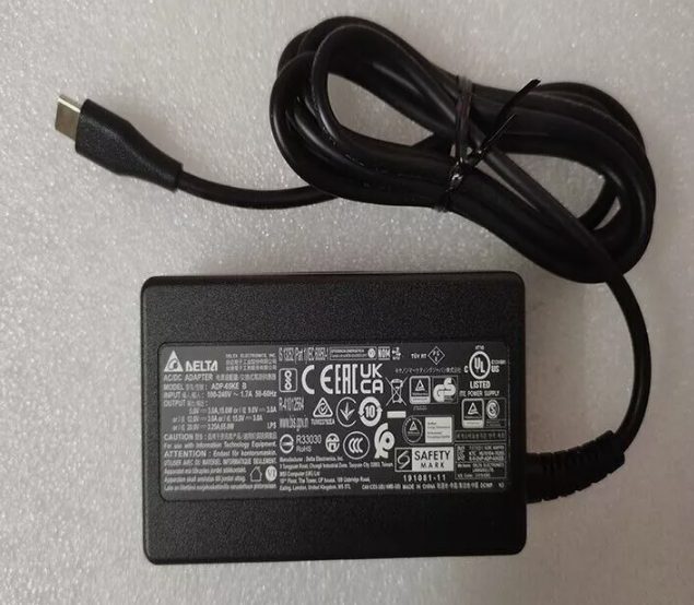 *Brand NEW*20V 3.25A Delta/MSI ADP-65KE B For MSI Summit E13FlipEvo A13MT 65W USB-C Adapter Power Supply