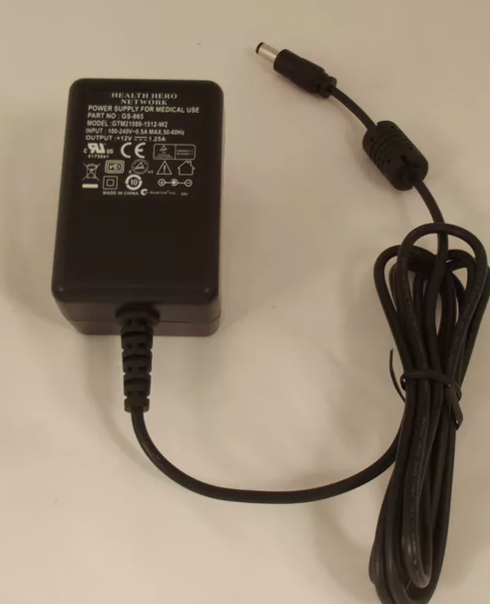 *Brand NEW*GlobTek 12V 1.25A AC ADAPTER GTM21089-1512-W2 GS-865 FOR MEDICAL USE 8-4 POWER SUPPLY