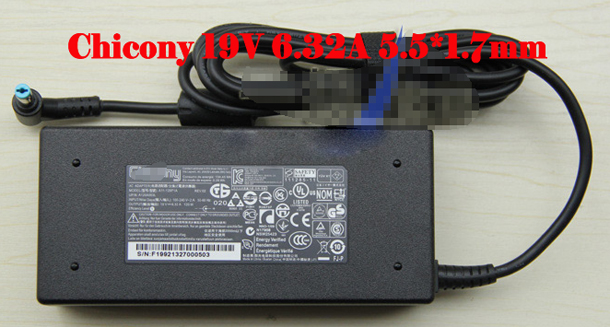 *Brand NEW*Chicony 19V 6.32A Laptop ac adapter A11-120P1A 5.5*1.7mm Power Supply