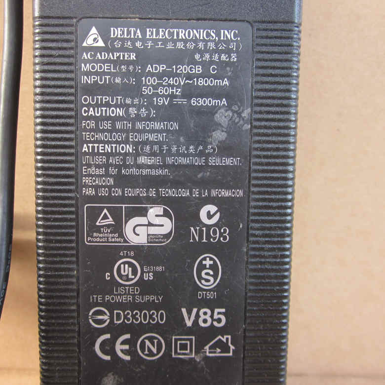 *Brand NEW* DELTA 19V 6.3A 120W ADP-120GB C 19V 6300mA 5.5*2.1 AC DC ADAPTER POWER SUPPLY