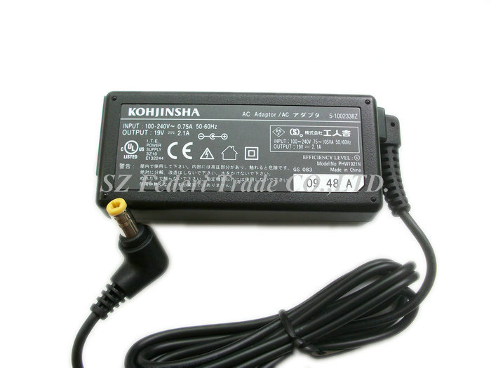 *Brand NEW*KOHJINSHA 5-1002338Z PHW1921N 19V 2.1A 40W Laptop AC Adapter Power Supply