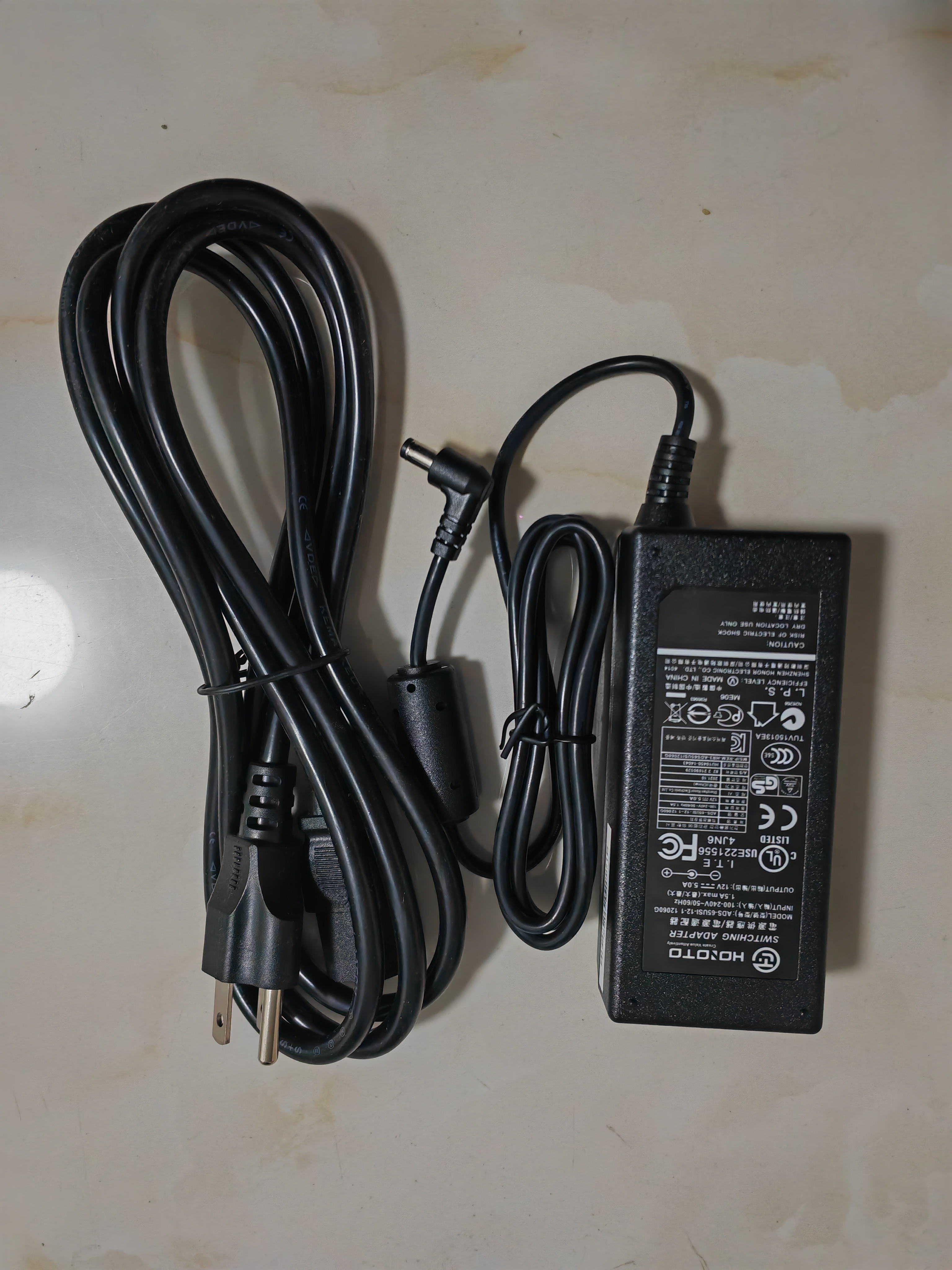 *Brand NEW* 12V 5.0A AC DC ADAPTHE HOIOTO ADS-65USI-12-1 12060G POWER Supply