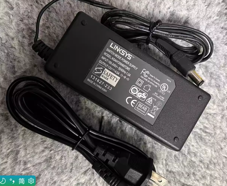 *Brand NEW*12V 4A AC ADAPTER LINKSYS KSAH1200400T2M3 Power Supply - Click Image to Close