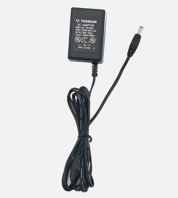 *Brand NEW*Genuine 9V 0.1A AC ADAPTER DV-9100S Thomson Class 2 Transformer 5.5x2.1mm Power Supply