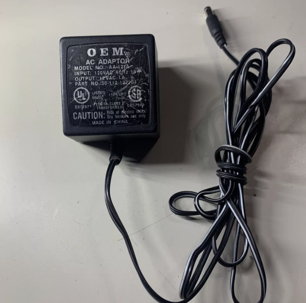 *Brand NEW*Genuine OEM AA-121A 12VAC 1A Class 2 Adapter 30-112-12204 Power Supply - Click Image to Close