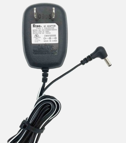 *Brand NEW*Genuine Ktec KA12D060010022U 6V 100mA AC Adapter Class 2 Transformer Power Supply