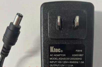 *Brand NEW*Original Ketc 12V 2.5A 30W AC Adapter KSAS0361200250HU for Cisco Meraki MR53-HW Wireless Access Poi - Click Image to Close