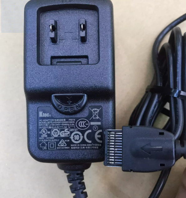 *Brand NEW*Ktec 5V1.5A/2A AC/DC Adapter KSAS0120500150D5 Power Supply - Click Image to Close