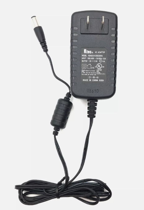 *Brand NEW*Genuine Ktec 12V 2A AC/DC Adapter KSAS0241200200HU Wall Power Supply - Click Image to Close