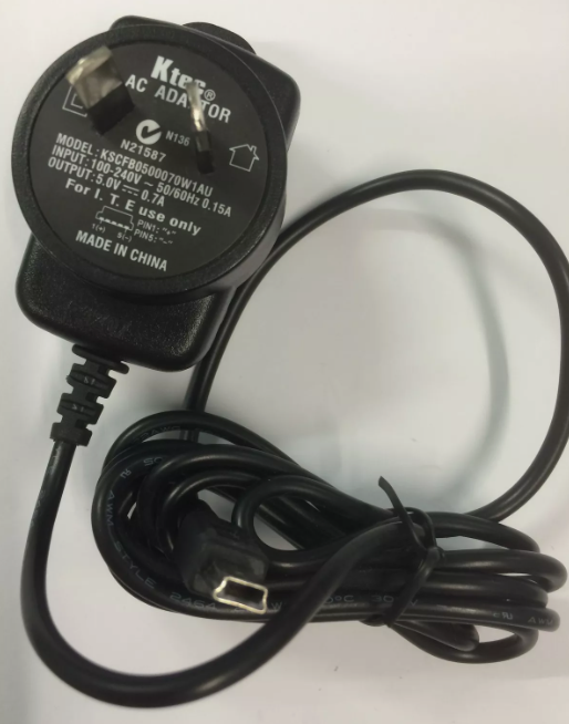 *Brand NEW* Original Ktec 5.0V 7.0A AC Adaptor KSCFB0500070W1AU Australian Plug 240V - Black Power Supply