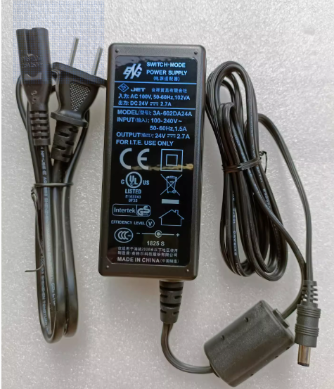 *Brand NEW*ENG 3A-602DA24A 24V 2.7A AC/DC Adapter Power Supply