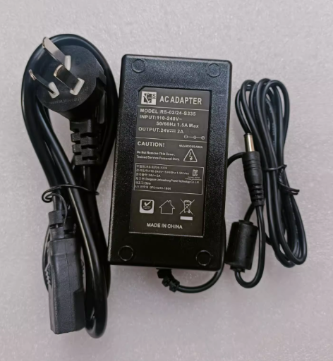 *Brand NEW*RS-02/24-S335 24V 2A AC/DC Adapter Power Supply