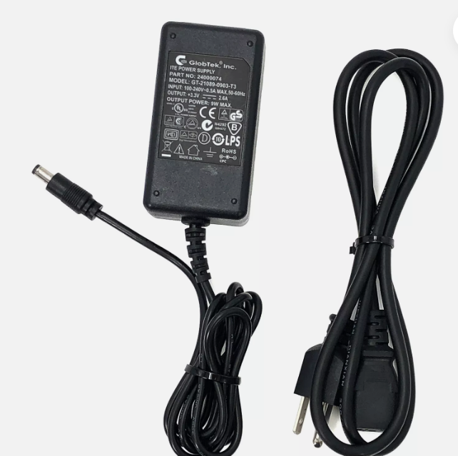 *Brand NEW*9W Genuine GlobTek GT-21089-0903-T3 3.3V 2.6A AC Adapter Power Supply - Click Image to Close