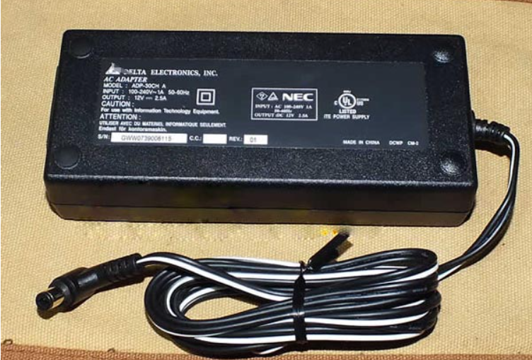 *Brand NEW* Delta NEC 12V 2.5A AC Adapter ADP-30CH A 6.5*3mm Power Supply - Click Image to Close