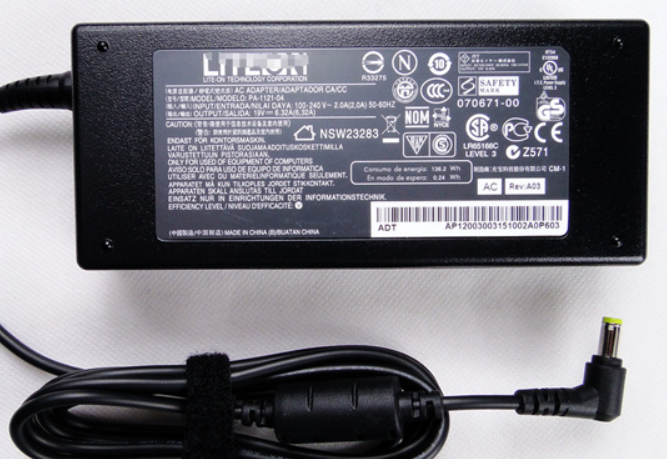 *Brand NEW*A11-120P1A LITEON ACER 19V 6.32A 120W AC Adapter PA-1121-04 Power Supply