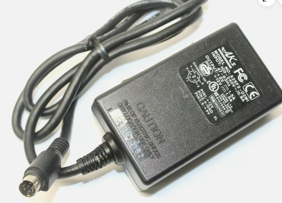 *Brand NEW*AKII Technology A25F2-02MI ITE Output DC 5V/12V 1.5A AC Adapter Power Supply - Click Image to Close