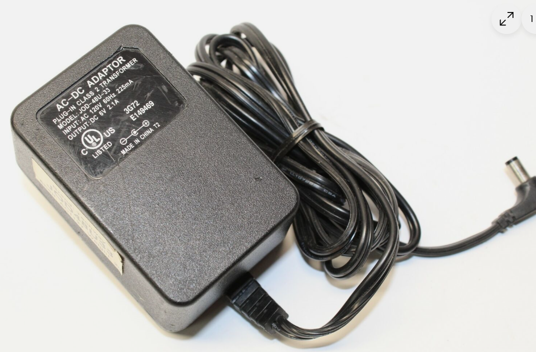 *Brand NEW*Output DC 6V 2.1A AC-DC Adaptor JOD-48U-33 Class 2 Transformer Power Supply