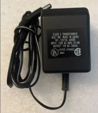 *Brand NEW*Ault Inc Plug 12v ac 750ma ac adapter class 2 transformer t41-120750-a000g Power Supply