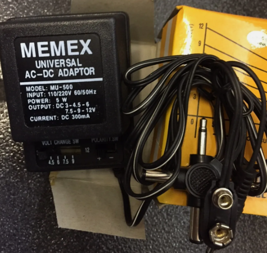 *Brand NEW*3V 4.5V 6V 7.5V 9V 12V AC-DC ADAPTER MEMEX MU-500 UNIVERSAL Power Supply