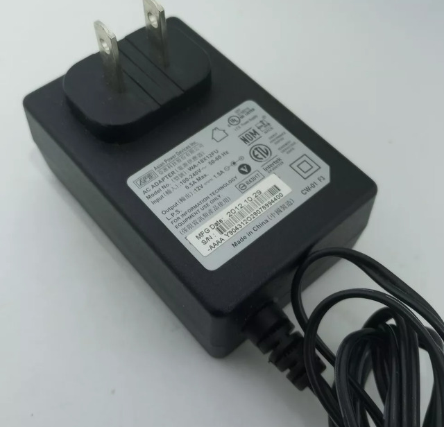 *Brand NEW*Genuine APD WA-18Q12FU WA-18G12U 12V 1.5A AC Adapter Power Charger