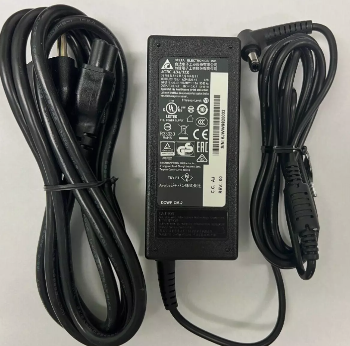 *Brand NEW*Genuine Delta ADP-65JH HB 19V-3.42A 65W AC/DC Adapter w/Power Cord Power Supply