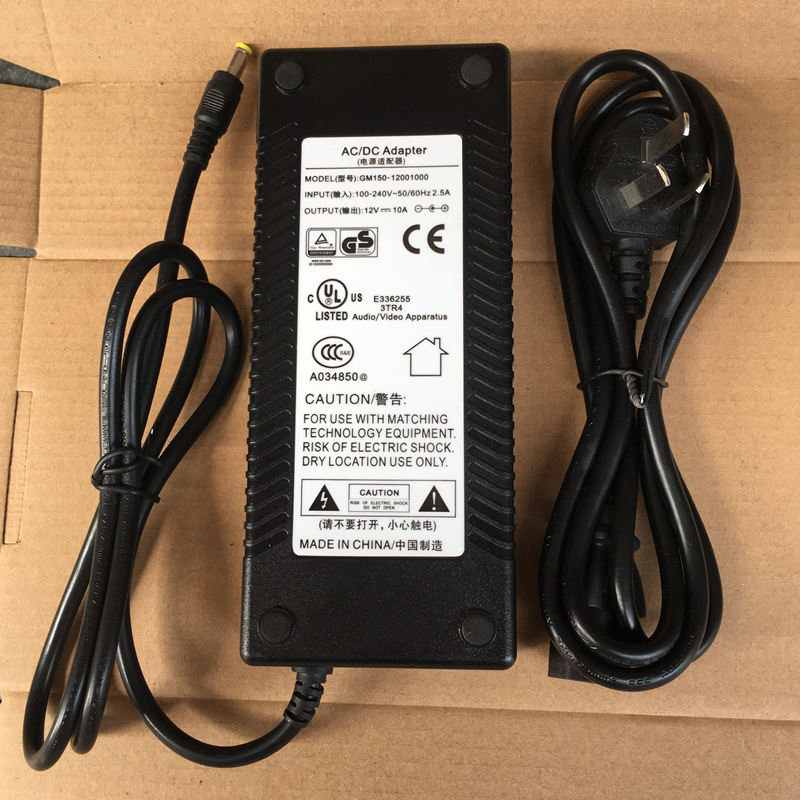 *Brand NEW* AC/DC Adapter12V 10A GM150-1201000 AC DC ADAPTER POWER SUPPLY