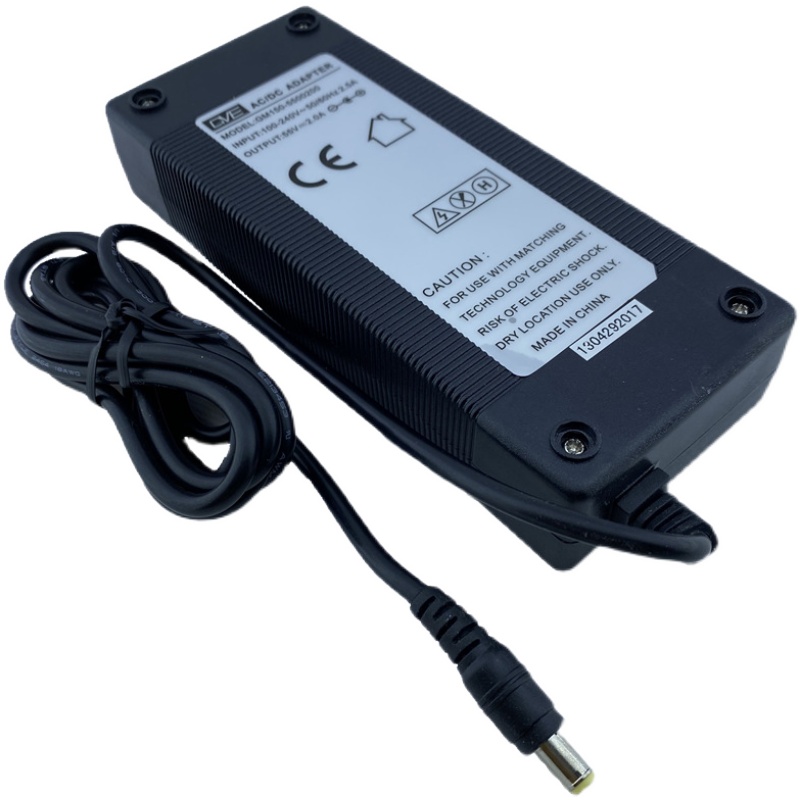 *Brand NEW* GVE GM150-5500200 48V GVE 55V 2A 5.5*2.5 AC AD ADAPTER POWER SUPPLY