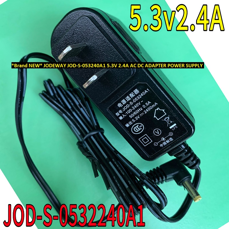 *Brand NEW* 5.3V 2.4A AC DC ADAPTER JODEWAY JOD-S-053240A1 POWER SUPPLY