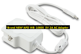 *Brand NEW*APD WB-10E05 5V 2A AC Adapter - Click Image to Close