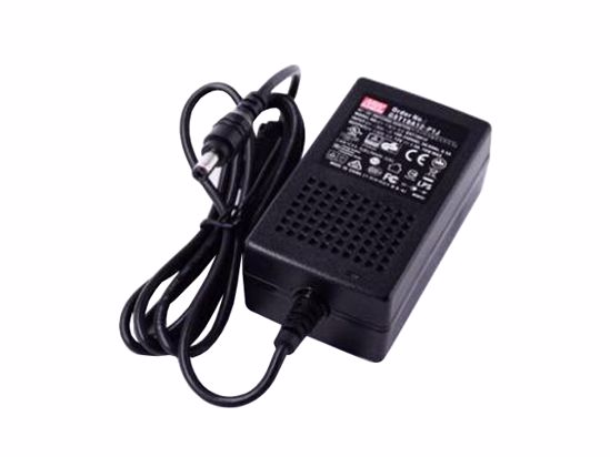 *Brand NEW*5V-12V AC ADAPTHE Mean Well GST18A12 POWER Supply - Click Image to Close