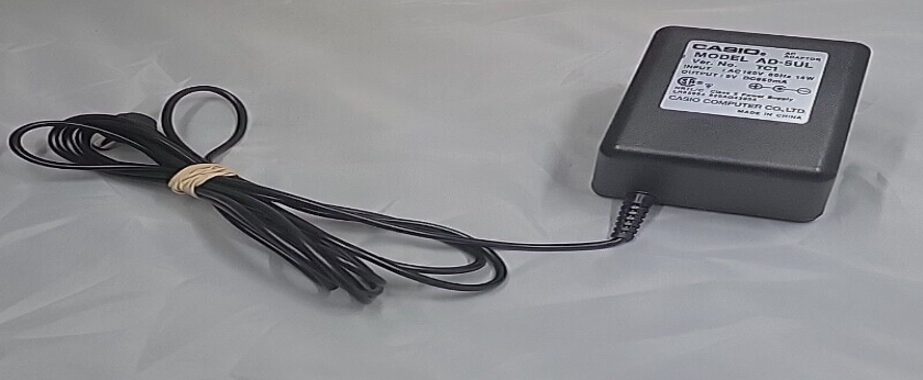 *Brand NEW*Casio AD-5UL AC Power Supply AC Adapter 9 Volt, CT MT HT HZ SA Keyboards AC/DC Adapter Power Supply