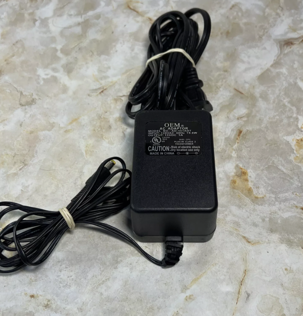 *Brand NEW*Genuine OEM AD-151ADT 15V 1A AC Adapter Plug-In Class 2 Transformer Power Supply