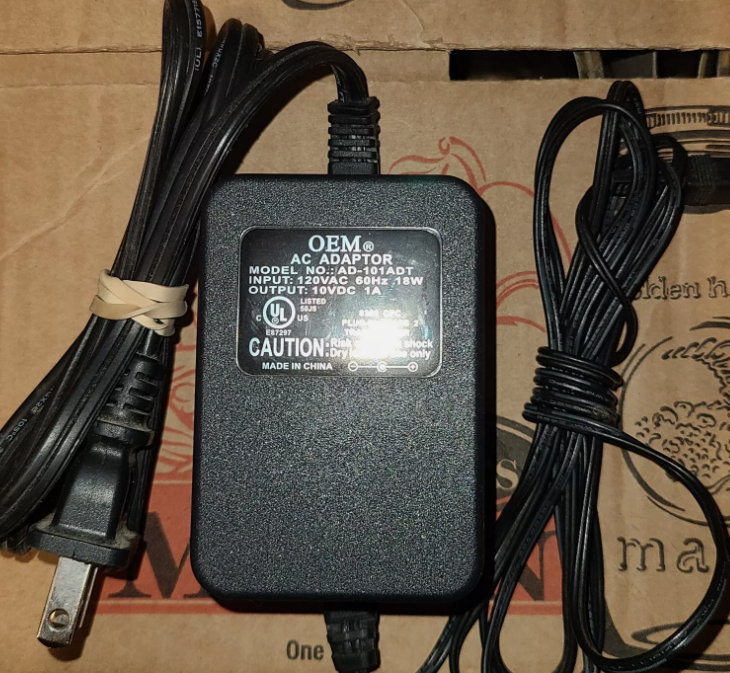 *Brand NEW*OEM AD-101ADT 10VDC 1A AC Adapter Plug-In Class 2 Transformer Power Supply