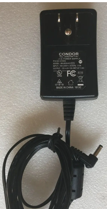 *Brand NEW*Genuine Condor HK-I618-A12 12V 1.5A 18W AC/DC Adapter Power Supply