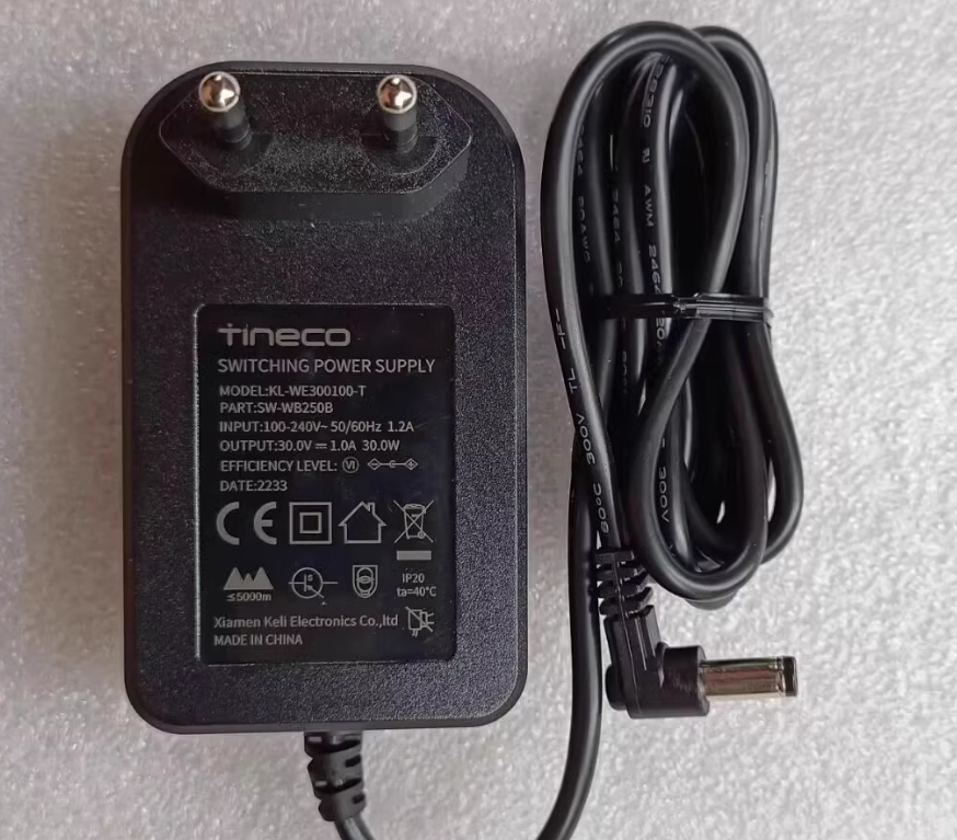 *Brand NEW*30.0V 1.0A 30.0W AC Adapter TINECO KL-WE300100-T SW-WB250B 3.0 Power Supply